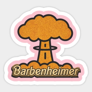 Barbie x Oppenheimer Sticker